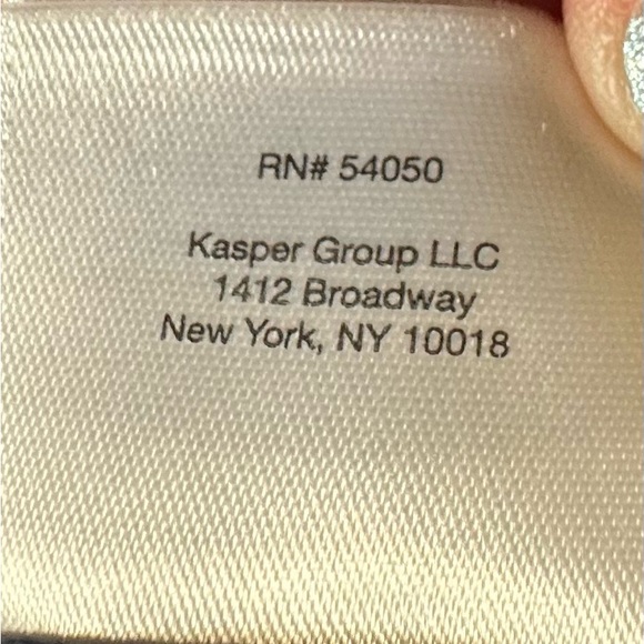 ❤️Anne Klein❤️ Polka Dot Sleeveless Dress - Navy and White - Picture 6 of 9